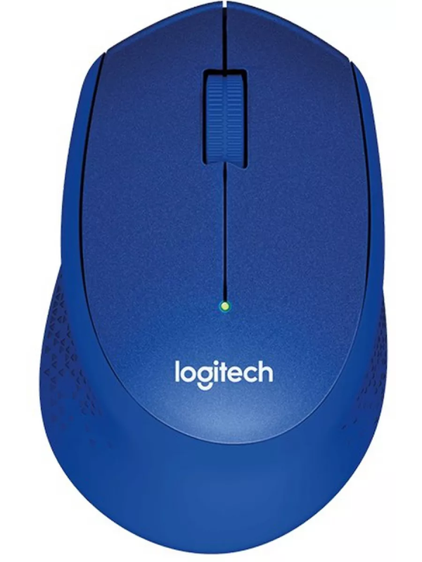 Купить Мышь Logitech беспроводная M330 Silent Plus blue